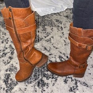 Fabianelli Italy Brown Tall Boots size 37